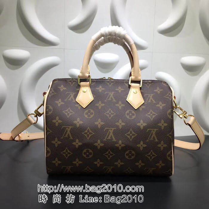 路易威登LV頂級原單Speedy25手袋 M40390枕頭小旅行包 輕巧經典 YDH1432